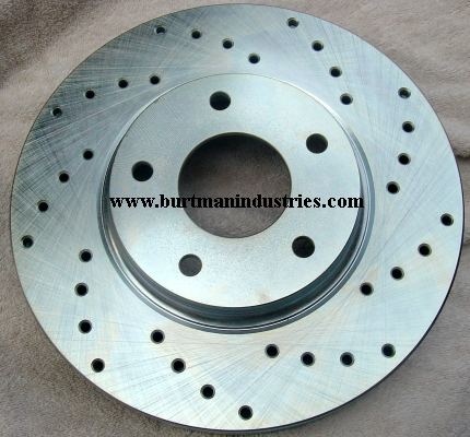 Cross Drilled and Slotted Rotors