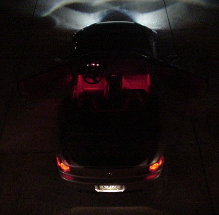 Some final mods to make my s2000 complete: Footwell lights ... rsx bose sub wiring 