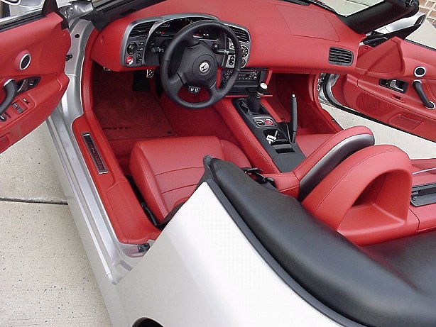 Honda s2000 white with red interior #5