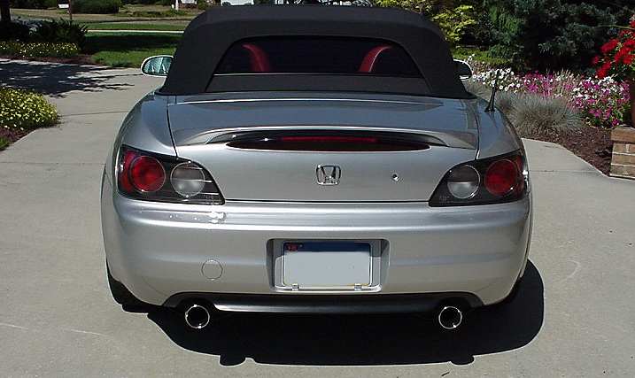 Honda s2000 oem rear spoiler #6